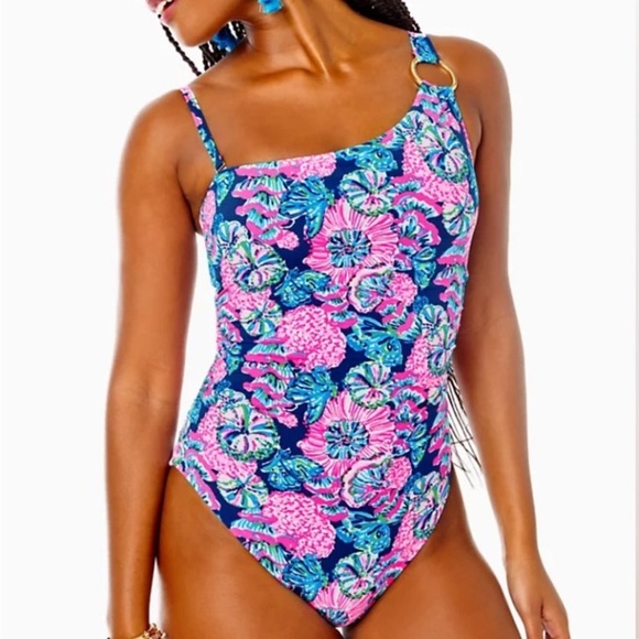 Lilly Pulitzer leola one piece swimsuit NWT